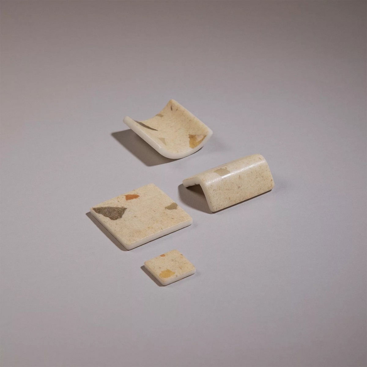 Стеклянная мозаичная смесь Ezarri Terrazzo Greenery 50